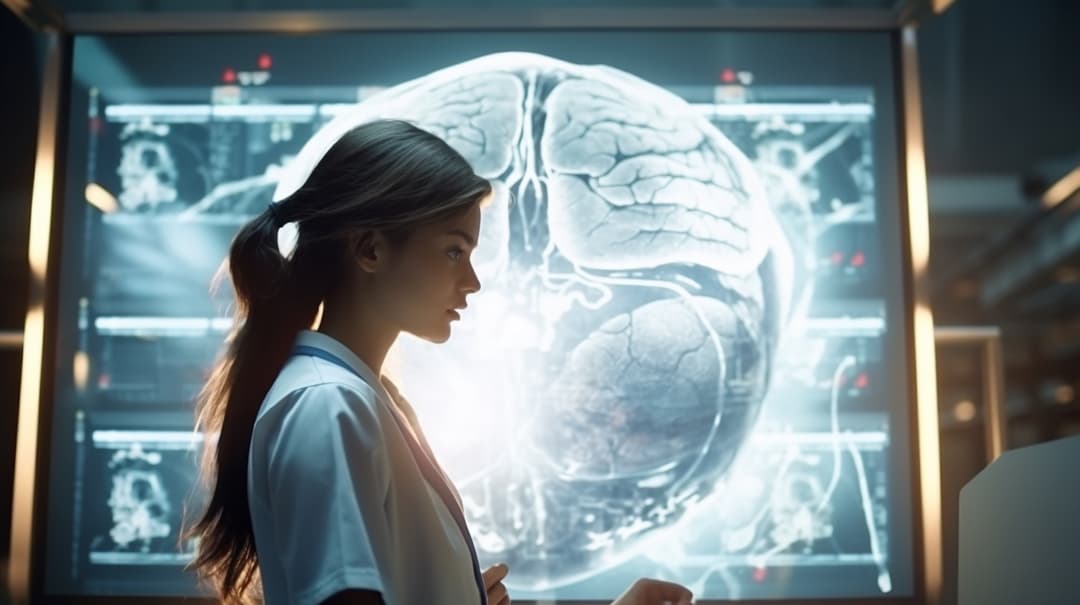 womanInfrontBrainMonitor